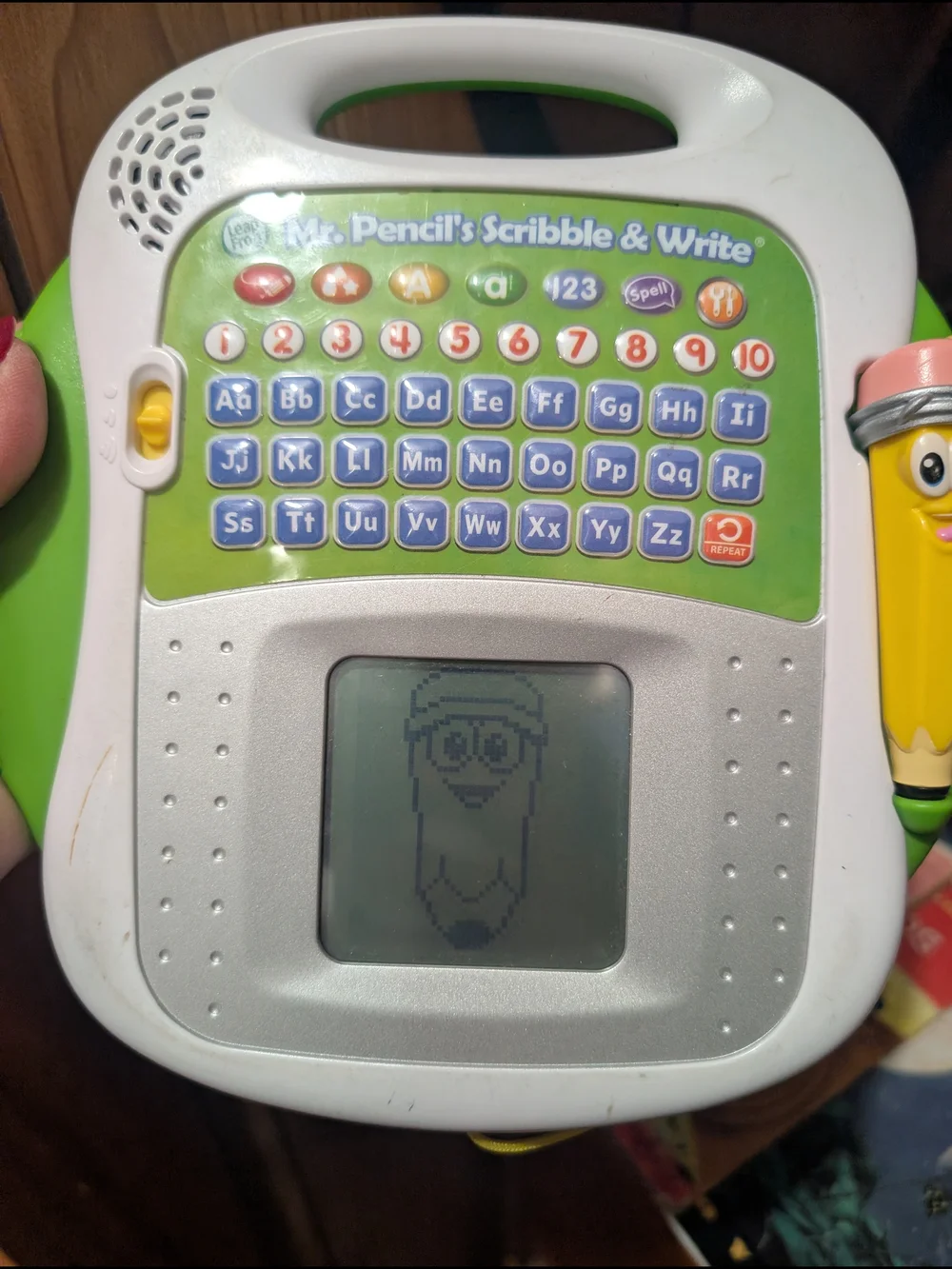 LeapFrog Mr. Pencil's Scribble & Write - English Edition kids toy tablet